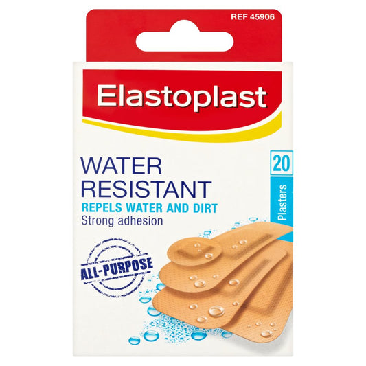 Elastoplast Wateproof Plasters 20s